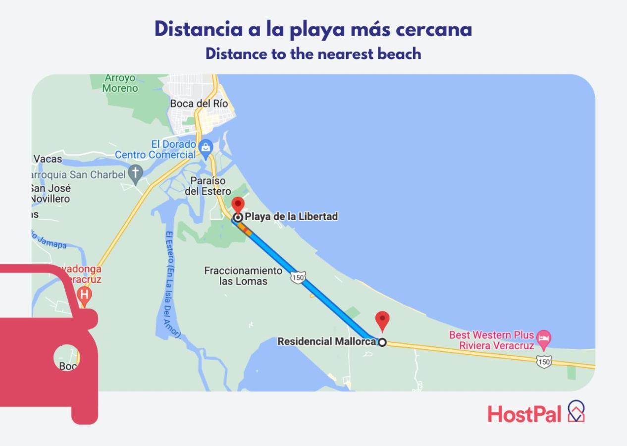 Hostpal Residencial Mallorca فيراكروز المظهر الخارجي الصورة